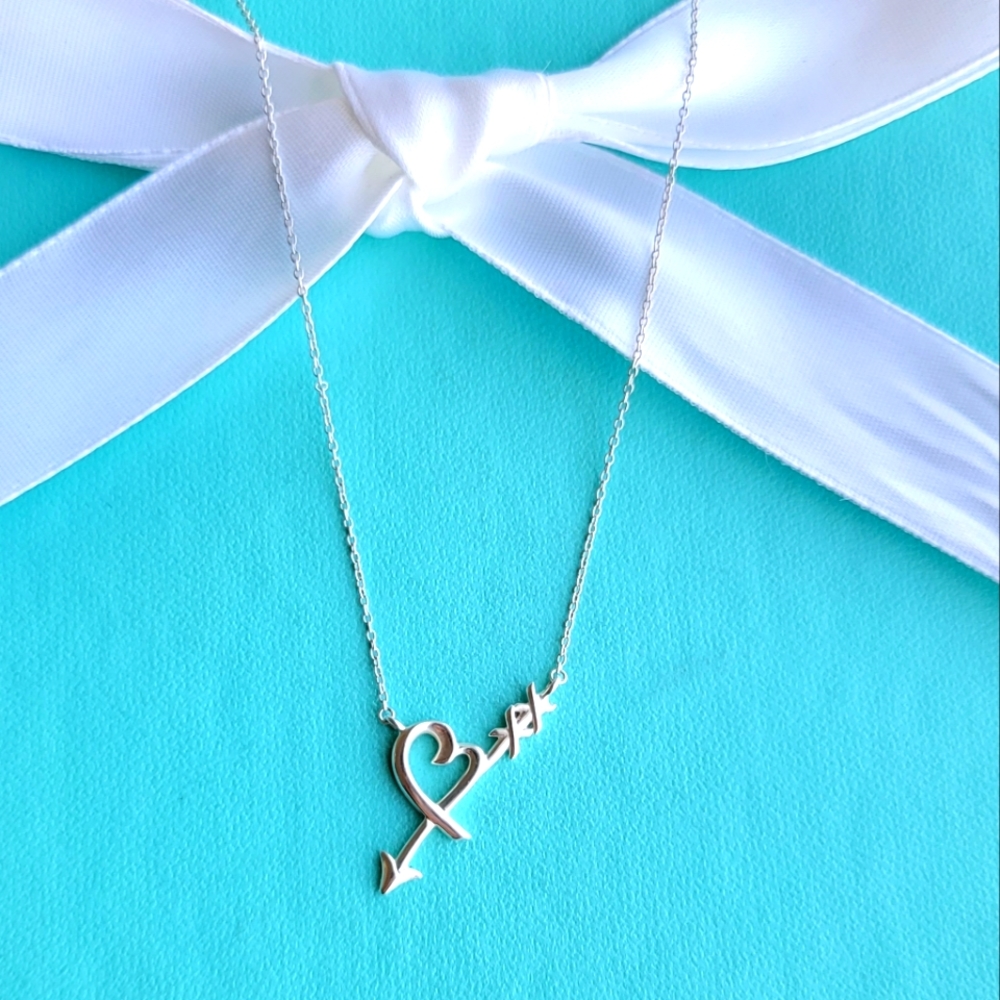 Heart and arrow Picasso's necklace